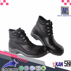 AP BOOT : SAFETY MAX HITAM