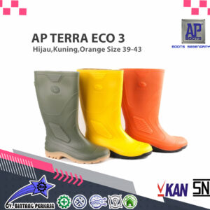 AP BOOT : TERRA ECO 3 HIJAU, KUNING, ORANGE