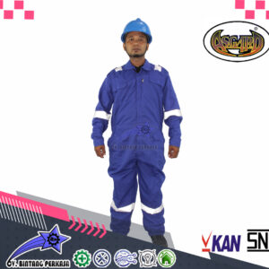 COVERALL / WEARPACK ASGARD - WARNA BIRU BENHUR - M