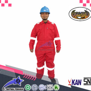 COVERALL / WEARPACK ASGARD - WARNA MERAH