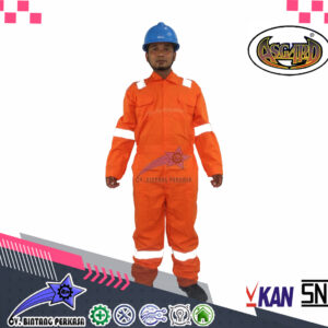 COVERALL / WEARPACK ASGARD - WARNA ORANGE
