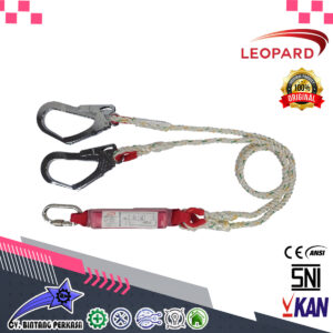 LEOPARD - Lanyard Double Big Hook + Absorber LP 0125