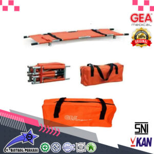GEA - YDC 1A9 TANDU LIPAT 4 ALUMINIUM FOLDING STRETCHER