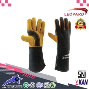 SARUNG TANGAN - LEOPARD LPWG 0313 16" Leather Welding Gloves