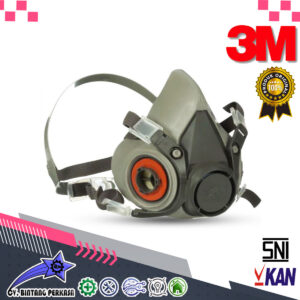 MASKER 3M -  6200 Half Facepiece Reusable Respirator