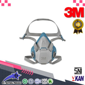 MASKER 3M -  6502 Reusable Half Face ( Medium )