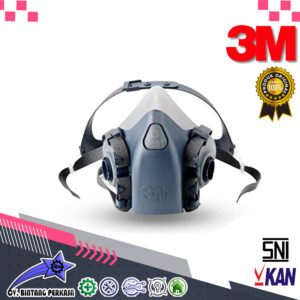 MASKER 3M -  7501 Half Facepiece Reusable Small