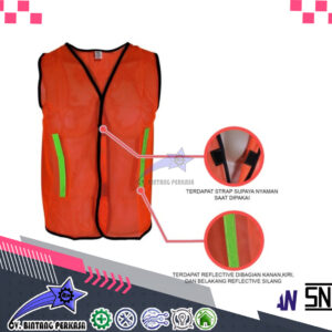 Rompi Jaring Proyek dan Kerja Reflektif SAFE-T Mvg-02 Original