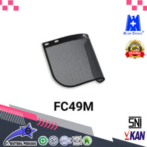 BLUE EAGLE Mesh PPC Face Shield Visor (Screen Visor) FC49M