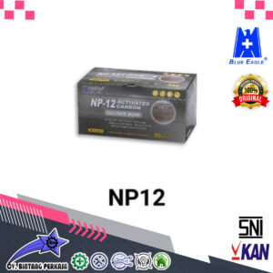 BLUE EAGLE PPE Activated Carbon Dust Mask NP12