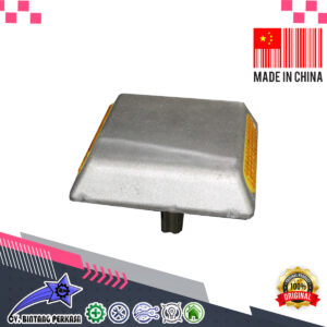 MADE IN CHINA Road stud/Mata kucing/Marka jalan aluminium dengan reflector dan pasak