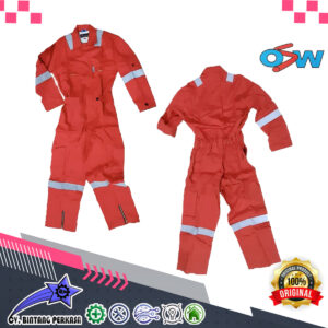 OSW Cotton 7oz - Baju Kerja Tahan Api NFPA