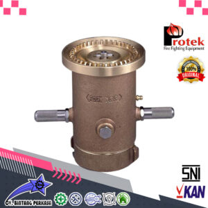 PROTEK Low-Range Adjustable Flow-Baffle Monitor Nozzle Style 822-BC