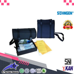 SOHNGEN First-Aid Satchel, nylon black, Filling: DIN 13160