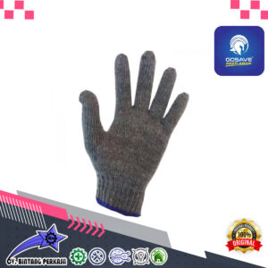 GOSAVE Cotton Gloves Grey 5B