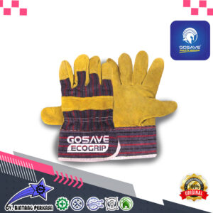 GOSAVE Ecogrip Combination Leather Gloves