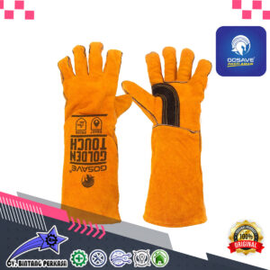 GOSAVE Leather Welding Gloves Golden Touch 16"