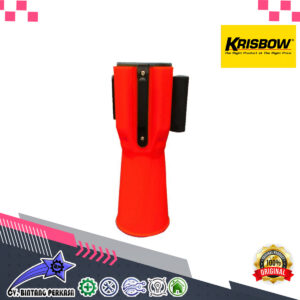 KRISBOW CONE MOUNT RETRACABLE BARRIER