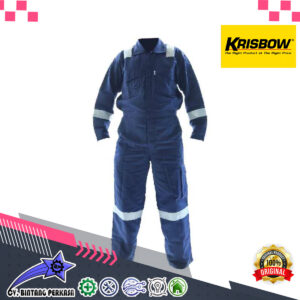 KRISBOW COVERALL WEARPACK BLUE NAVY