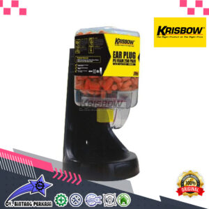 KRISBOW Pelindung Telinga Ear Plug PU Foam 250 Pair With Dispenser Krisbow 10146287