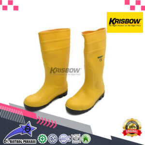 KRISBOW Safety Boots Uk.45 Yellow PVC Krisbow KW1000583
