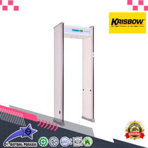 KRISBOW WALKTHROUGH METAL DETECTOR 2 IN 1