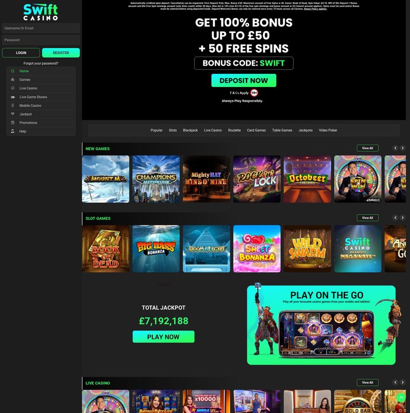 Sweden - spinsweet casino